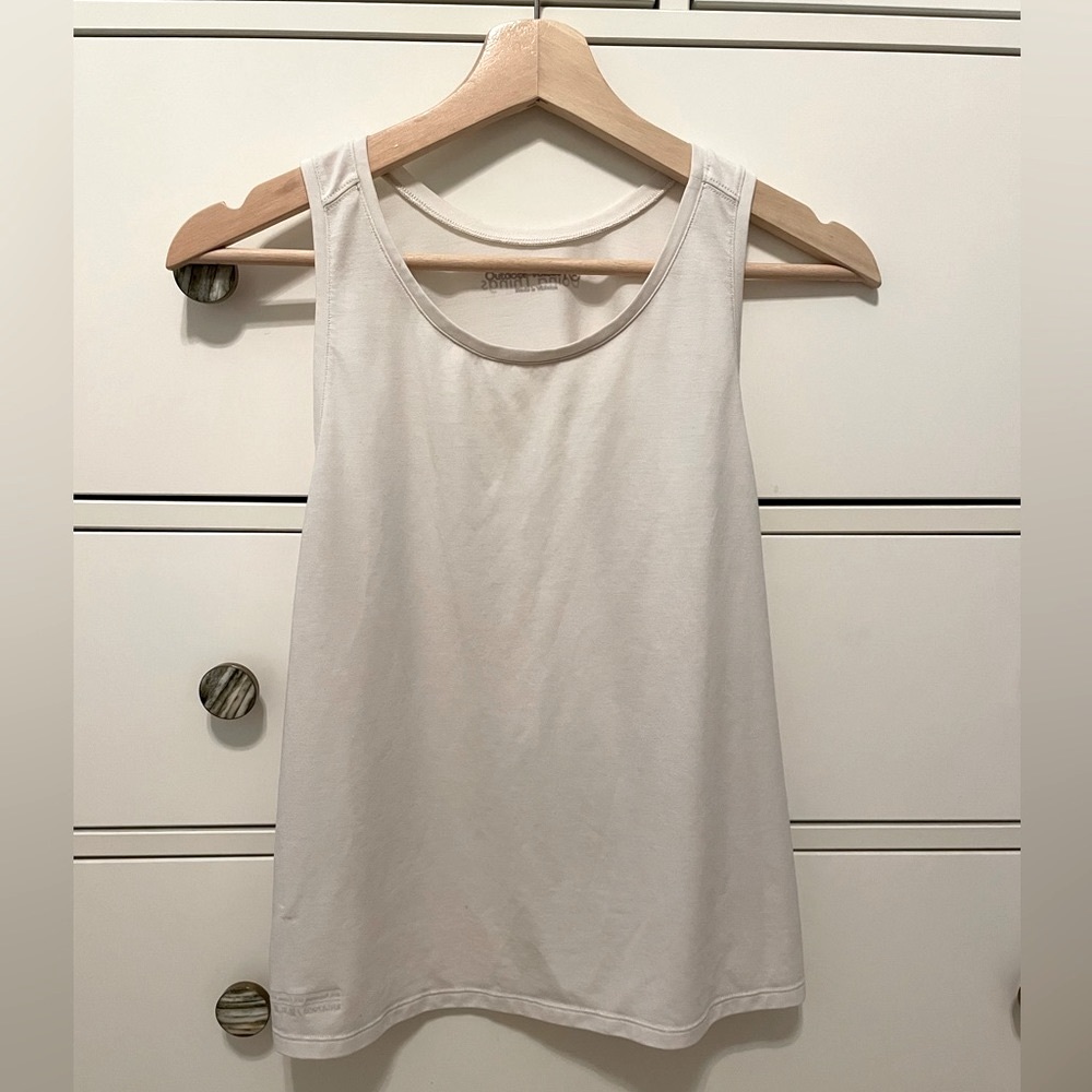 Outdoor Voices off-white tank